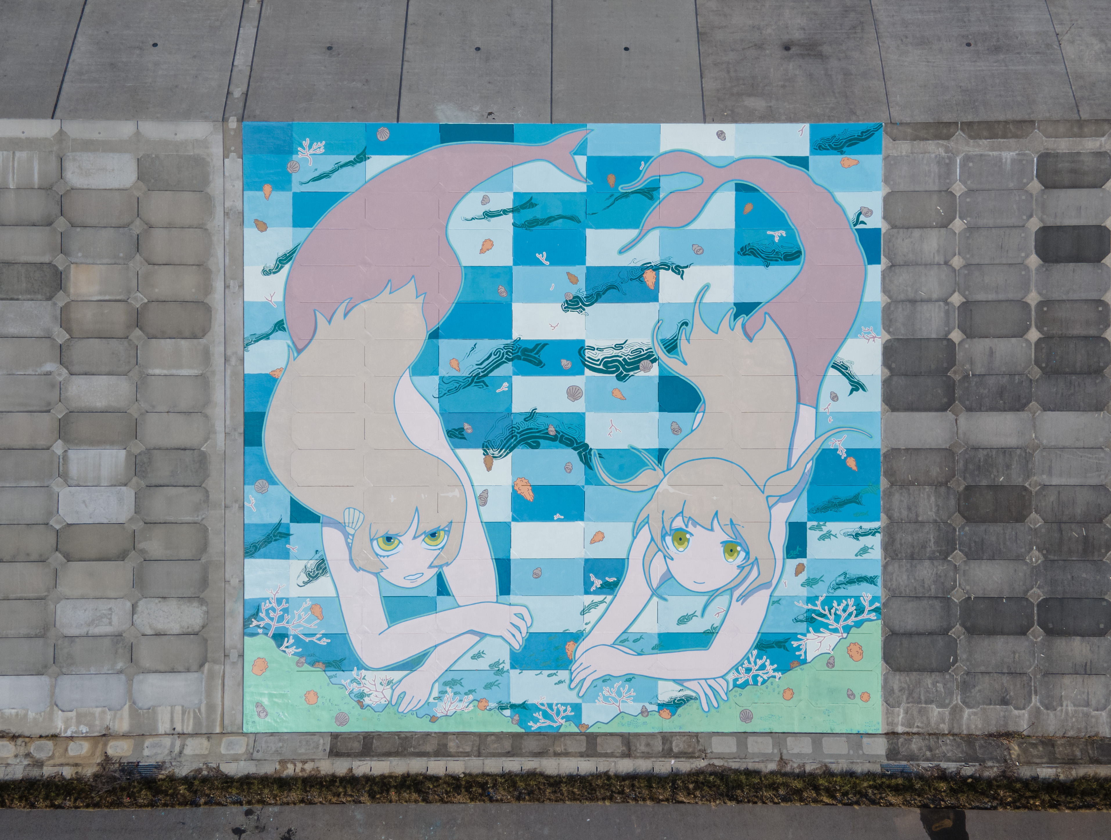 絵画　人魚　海 il_340x270.1747413477_q58v.jpg