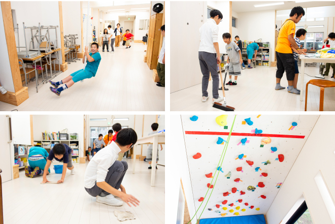 毎日の掃除の時間も社会性やルールを学ぶ機会の画像