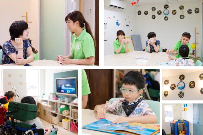 重度障害のある子どもたちが過ごす「チャイルドケアハース」、元気いっぱいの子どもたちのもうひとつの家「ラーニング」の画像