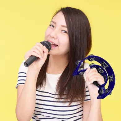 楽器類（タンバリン、マラカス）