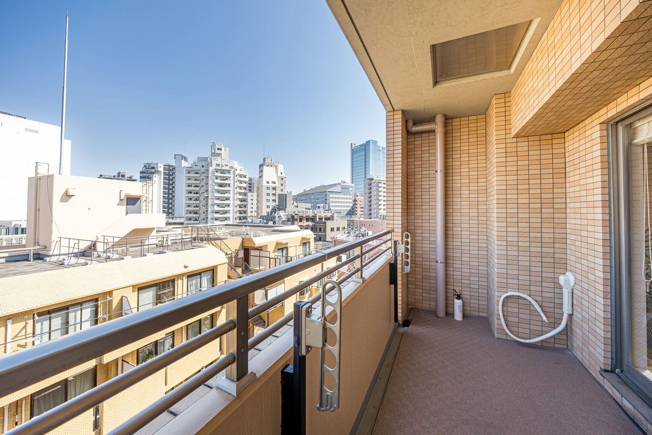 クレッセント目黒花房山のバルコニー1