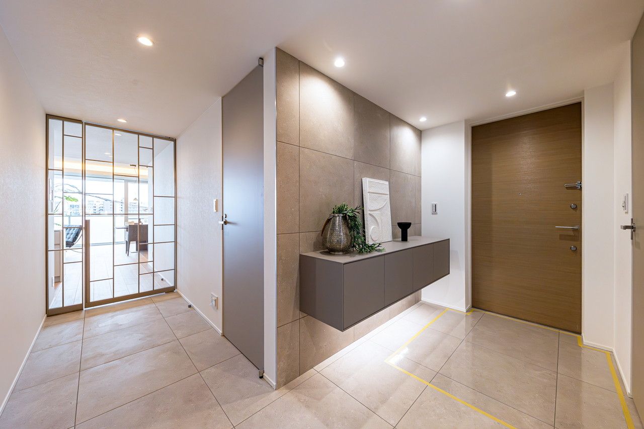 Brillia小日向の玄関