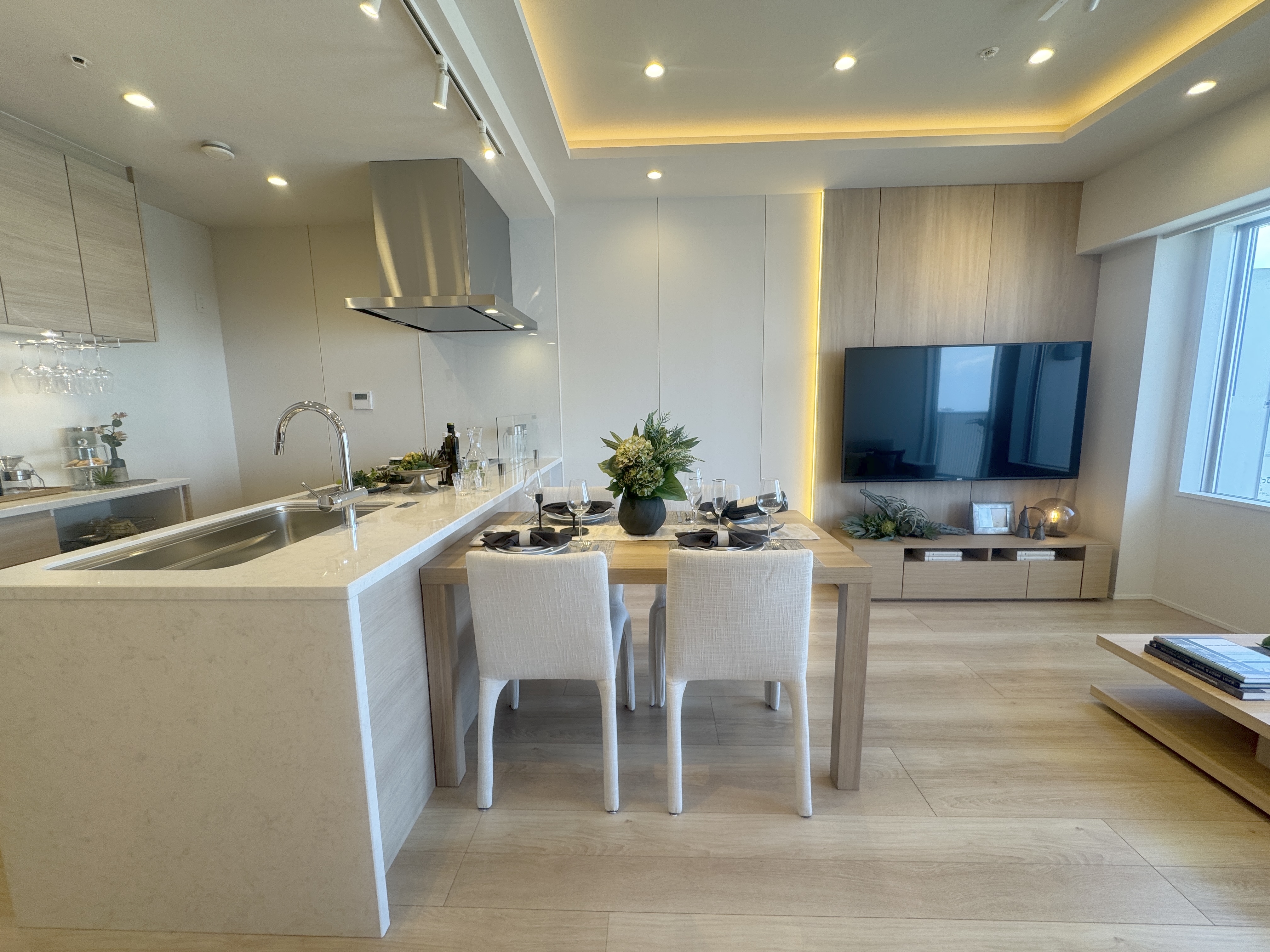 豊洲シエルタワーのリビング2