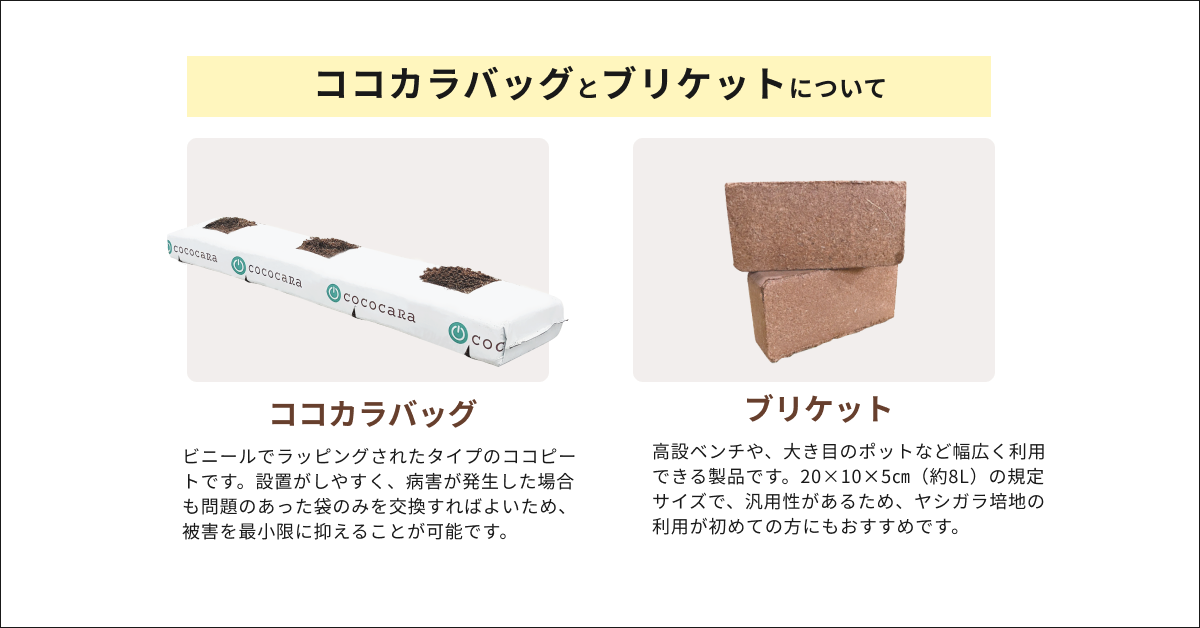 養液の有機性を追求するためにはココカラピートが最適 、程よい