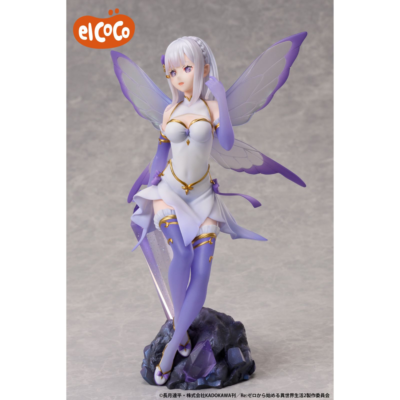 Re:ゼロから始める異世界生活 フィギュア ジュエルプリンセス 3体セット Re:ゼロから始める異世界生活」より妖精のような衣装を纏った