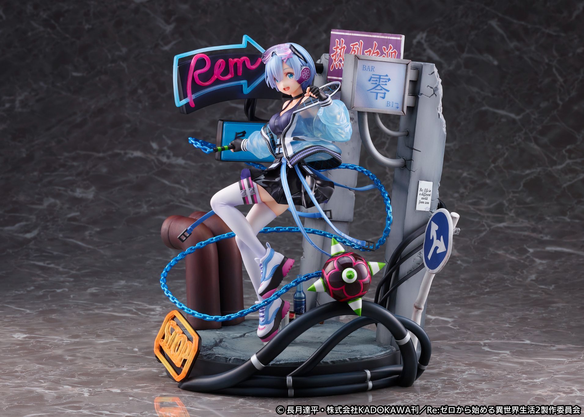 Design COCO PRODUCTS レム -Neon City Ver.- 1/7スケール