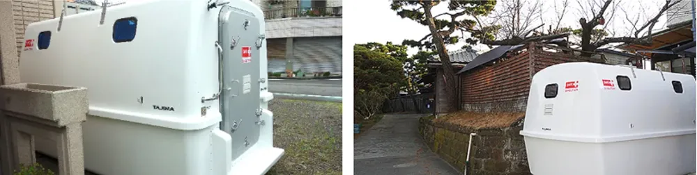 地震から命を守る避難用シェルター |浮揚式津波洪水対策用 地震から命を守る避難用シェルター |浮揚式津波洪水対策用