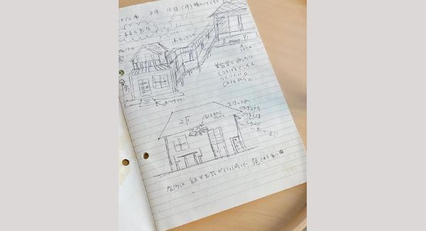 あずささんが実際に書いた夢ノート