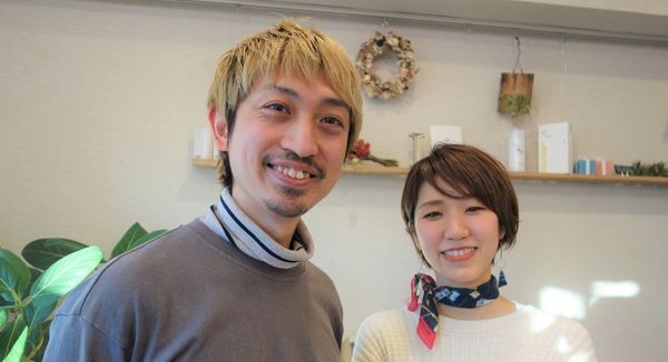 笑顔の大山ご夫婦