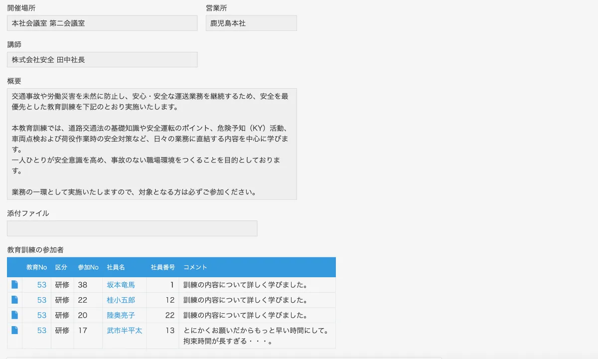 みんころ！さま確認ページ♡ 株式会社フルバック | 【kintone】「まだの人は誰？」を一瞬で把握
