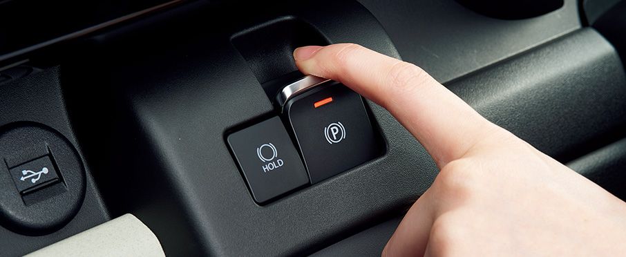 新型スペーシア 電動パーキングブレーキ