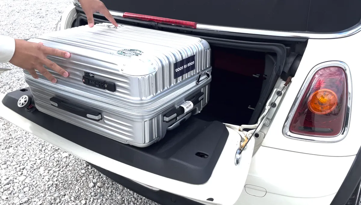 MINI BMW ミニクーパー　スーツケース　キャリーバッグ　キャリーケース BMW MINI 純正 COLLECTION 2024 キャリーバッグ 76L ローリー