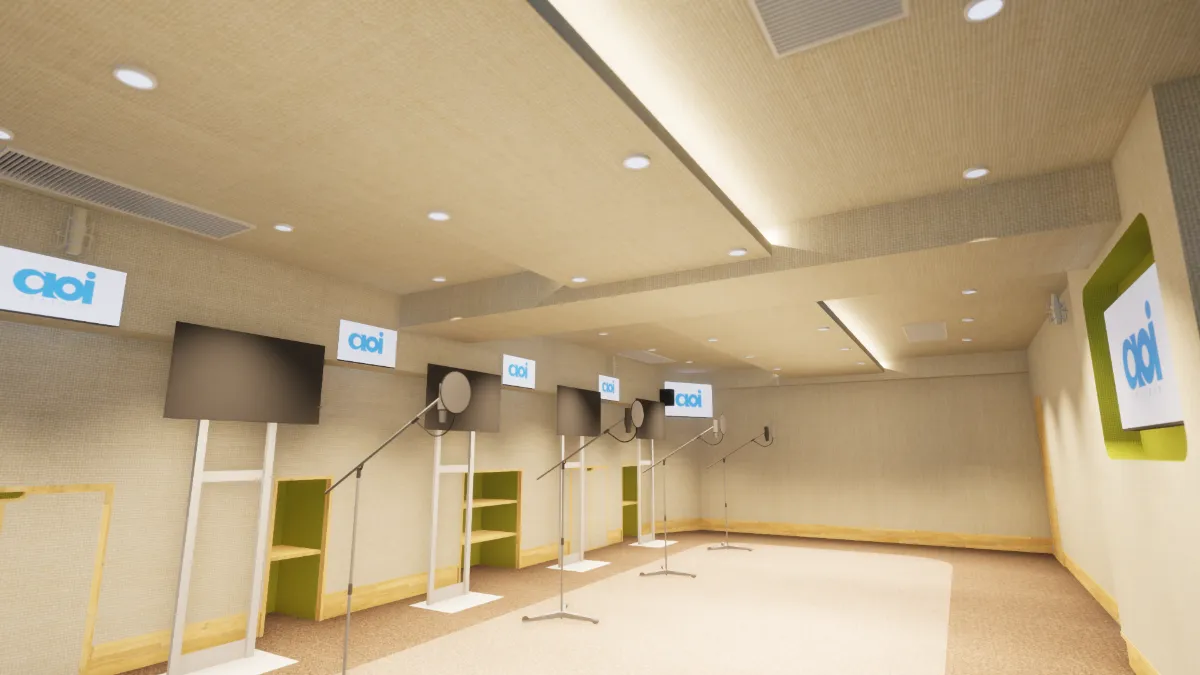 AOISTUDIO| NEWS | Studio8 ブースの完成イメージ