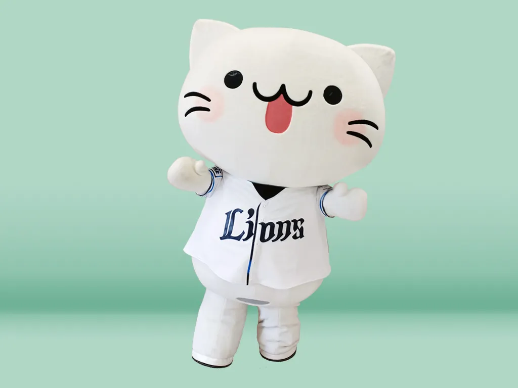 レオかぶりべるーにゃマスコットキーチェーン 埼玉西武ライオンズ べ