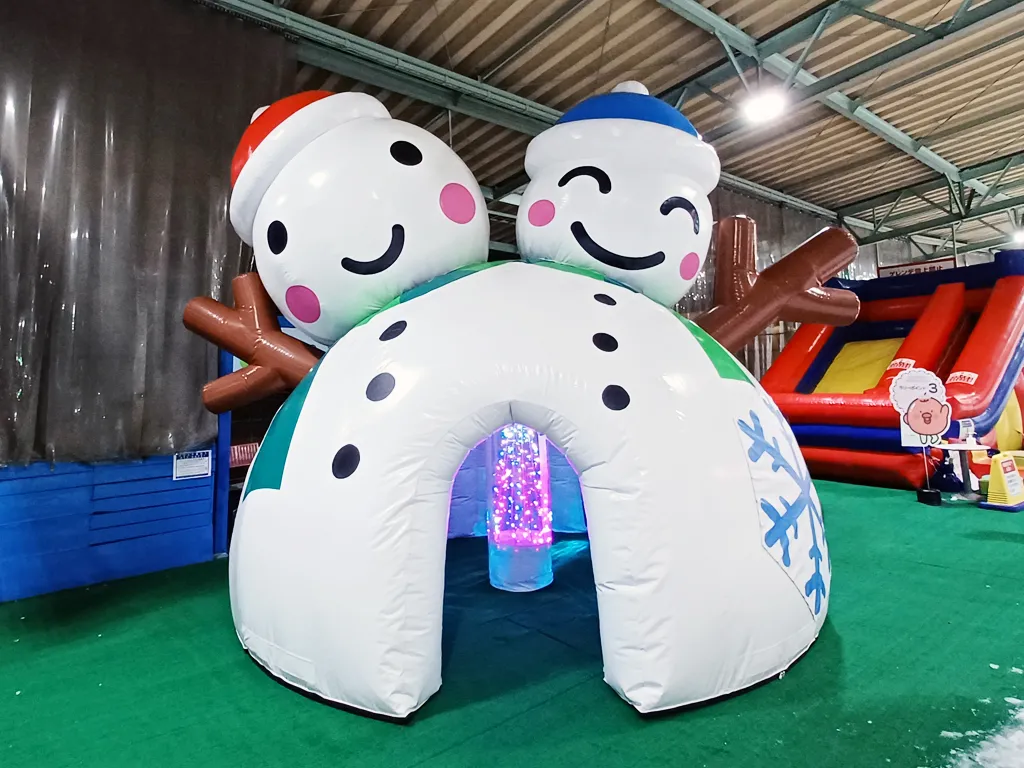 巨大かまくら型ドーム＆イルミネーション 製作 ｜バルーン造形や