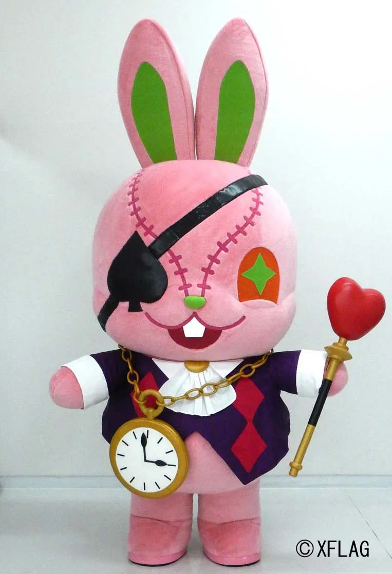 hongyi製　空気ビニール人形　着ぐるみ　ダブルレイヤード クレイジーラビット エアー着ぐるみ ｜バルーン造形や着ぐるみ製作なら