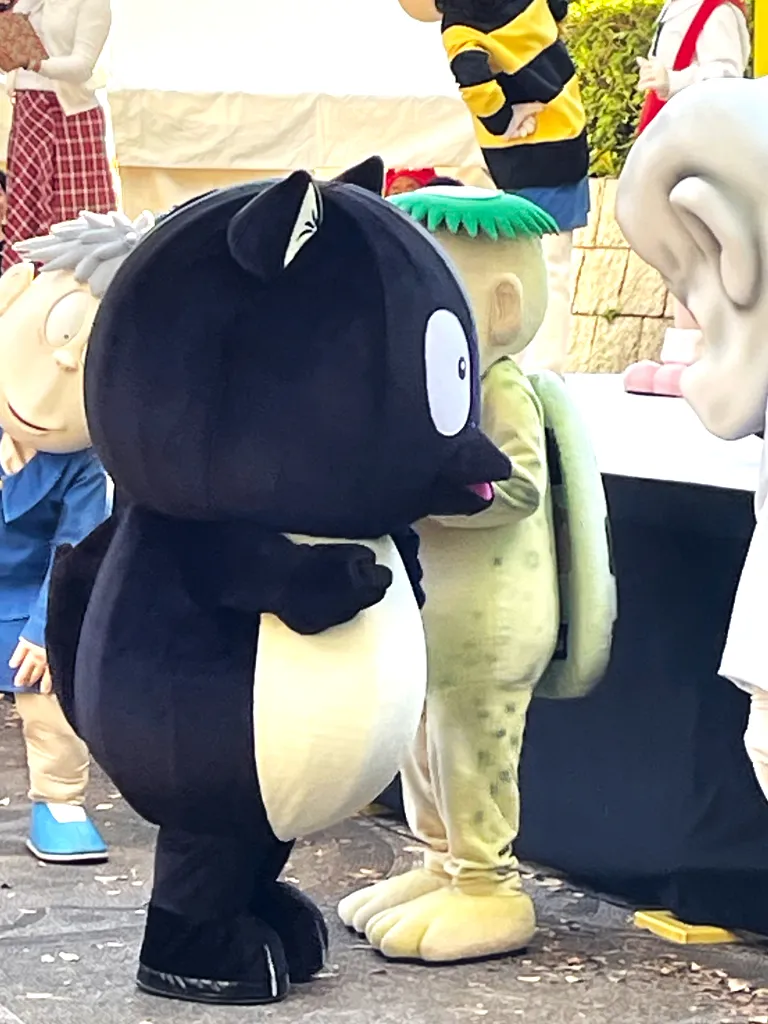 水木しげる タヌキ「河童の三平」 エアー着ぐるみ 製作