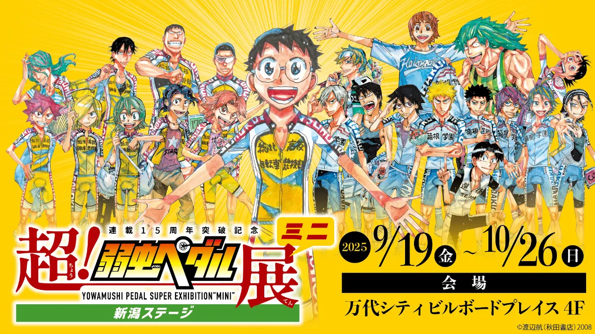 超弱虫ペダル展　クラウドファウンディング　キャラファイングラフ　総北高校 超弱虫ペダル展 クラウドファウンディング キャラファイングラフ 総北