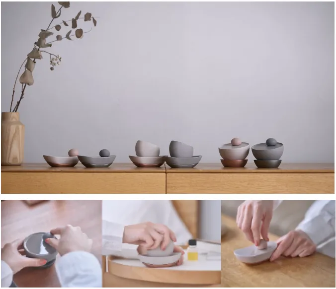 石から香りが溢れ出す、擦るアロマストーン」を2月19日（月）より