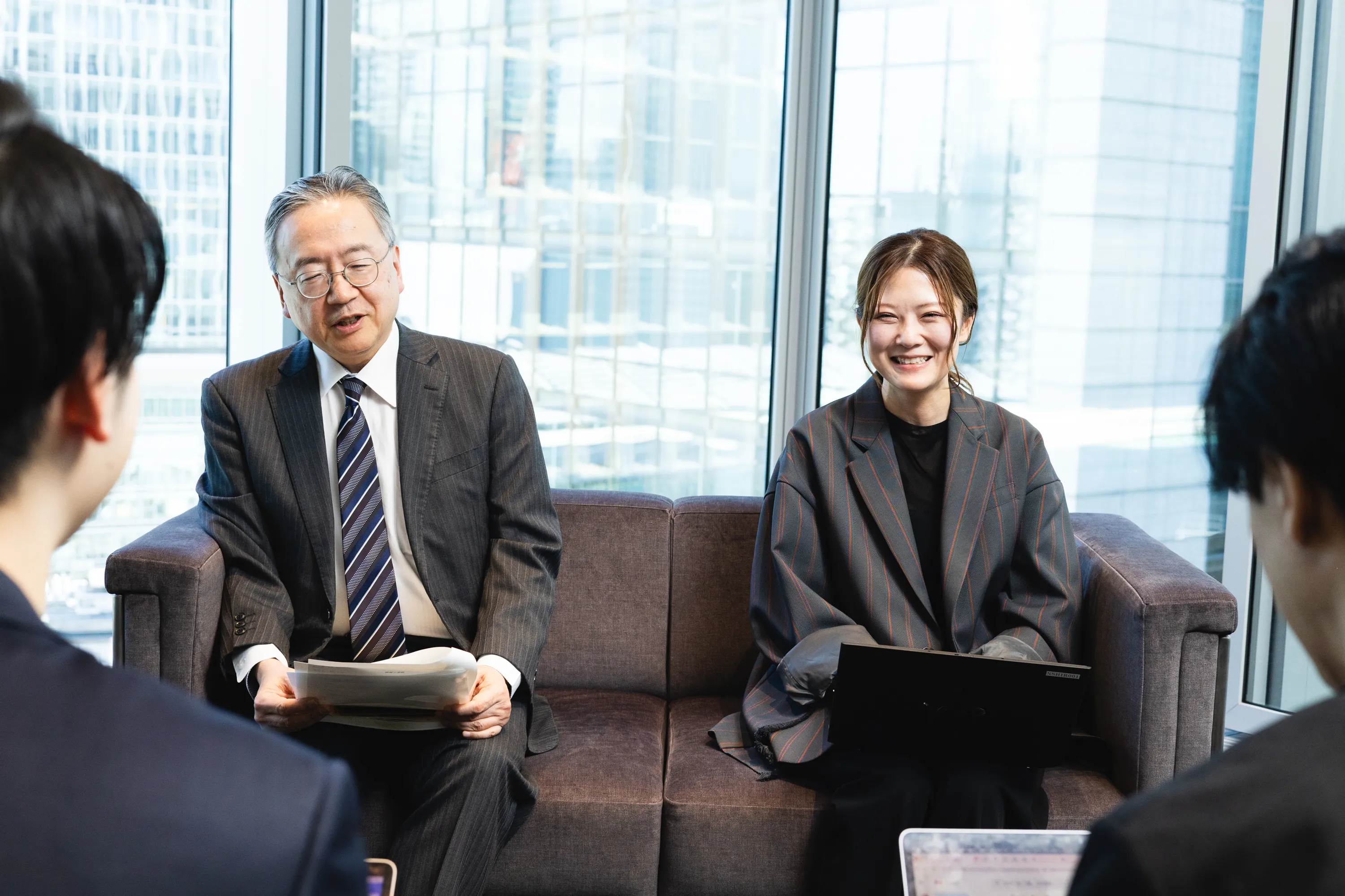 日本曹達株式会社 田原氏と川畑氏