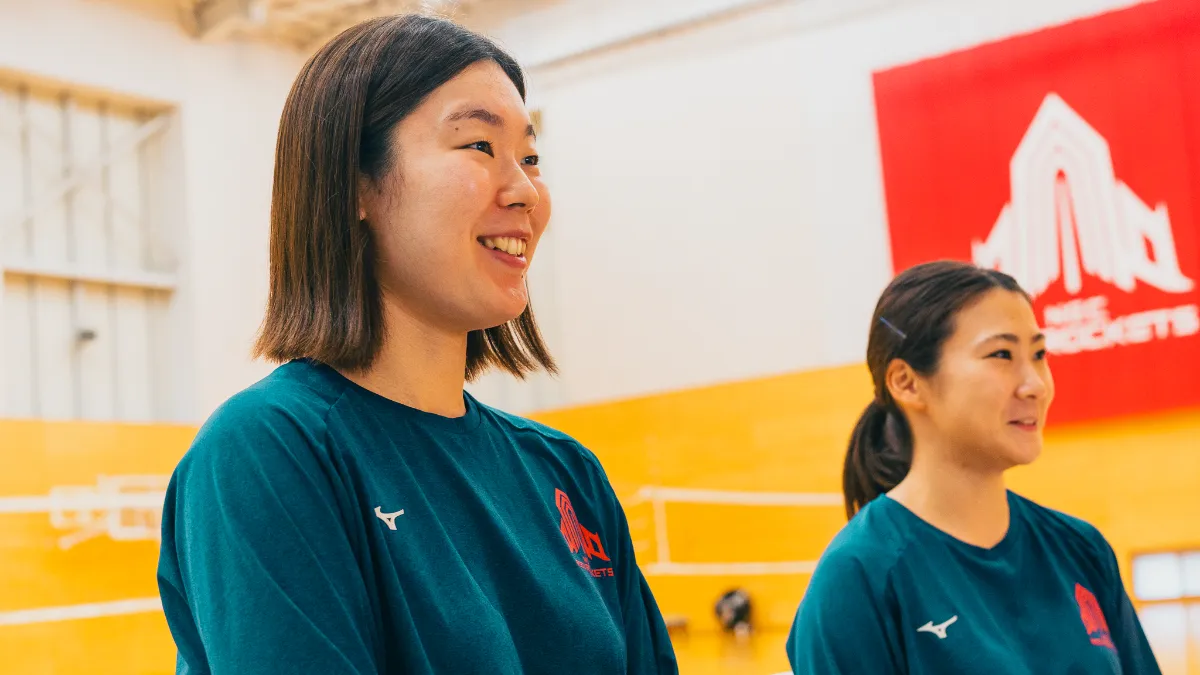 インタビュー】NECレッドロケッツ川崎 様/コート外でも、チームワーク