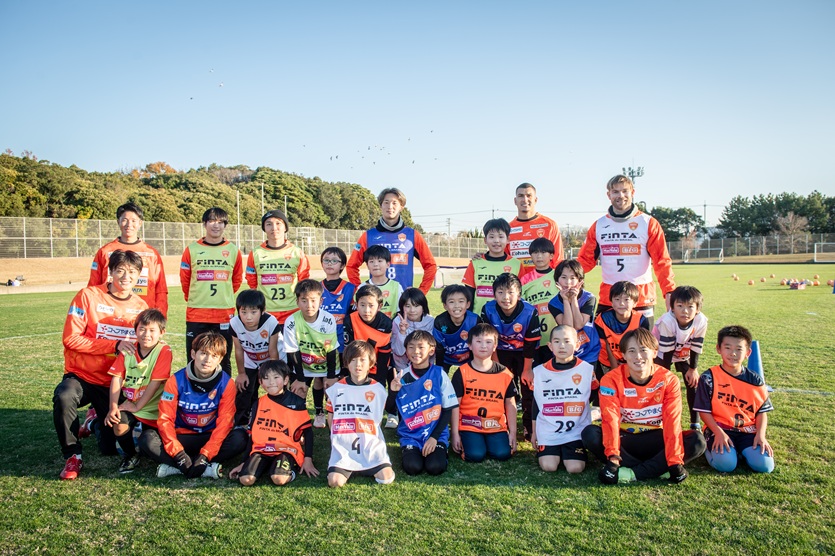 レノファ山口FC 山陽小野田市サッカー教室 supported by FUJI ROBOTICS