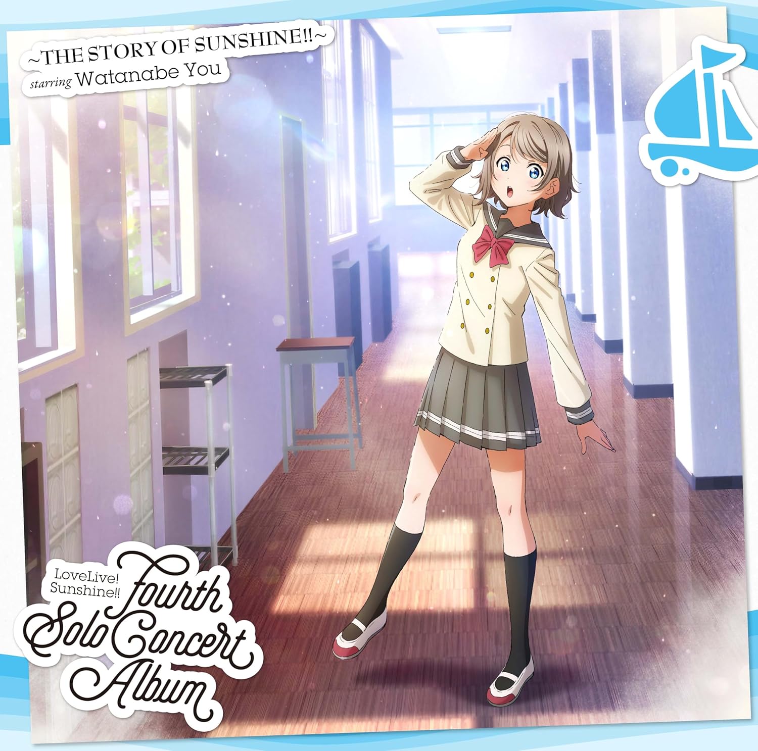 ラブライブ サンシャイン Aqours 渡辺曜 展示会 アートボード 渡辺 曜 from Aqours「LoveLive! Sunshine!! Fourth Solo