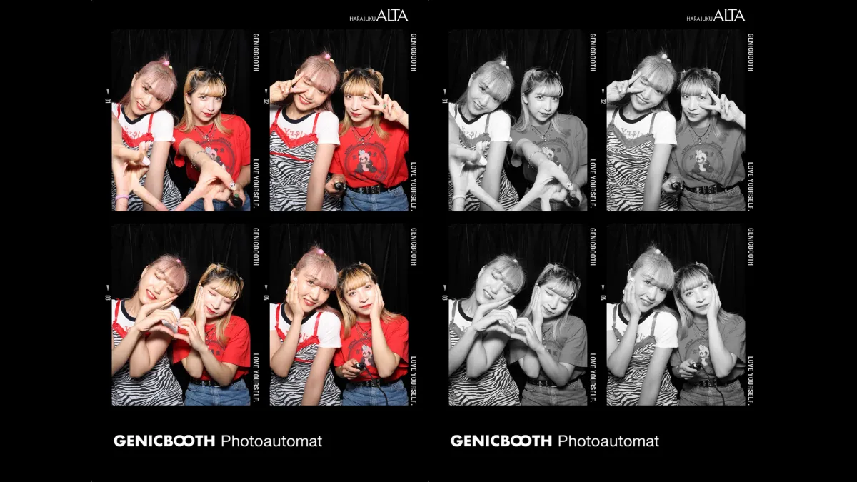 GENICBOOTH Photoautomatの2号機が原宿アルタに！