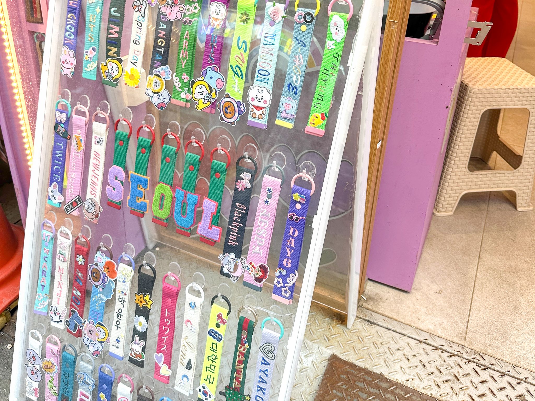 韓国 ネームタグ 有名 ネームタグ キーホルダー a せつなく