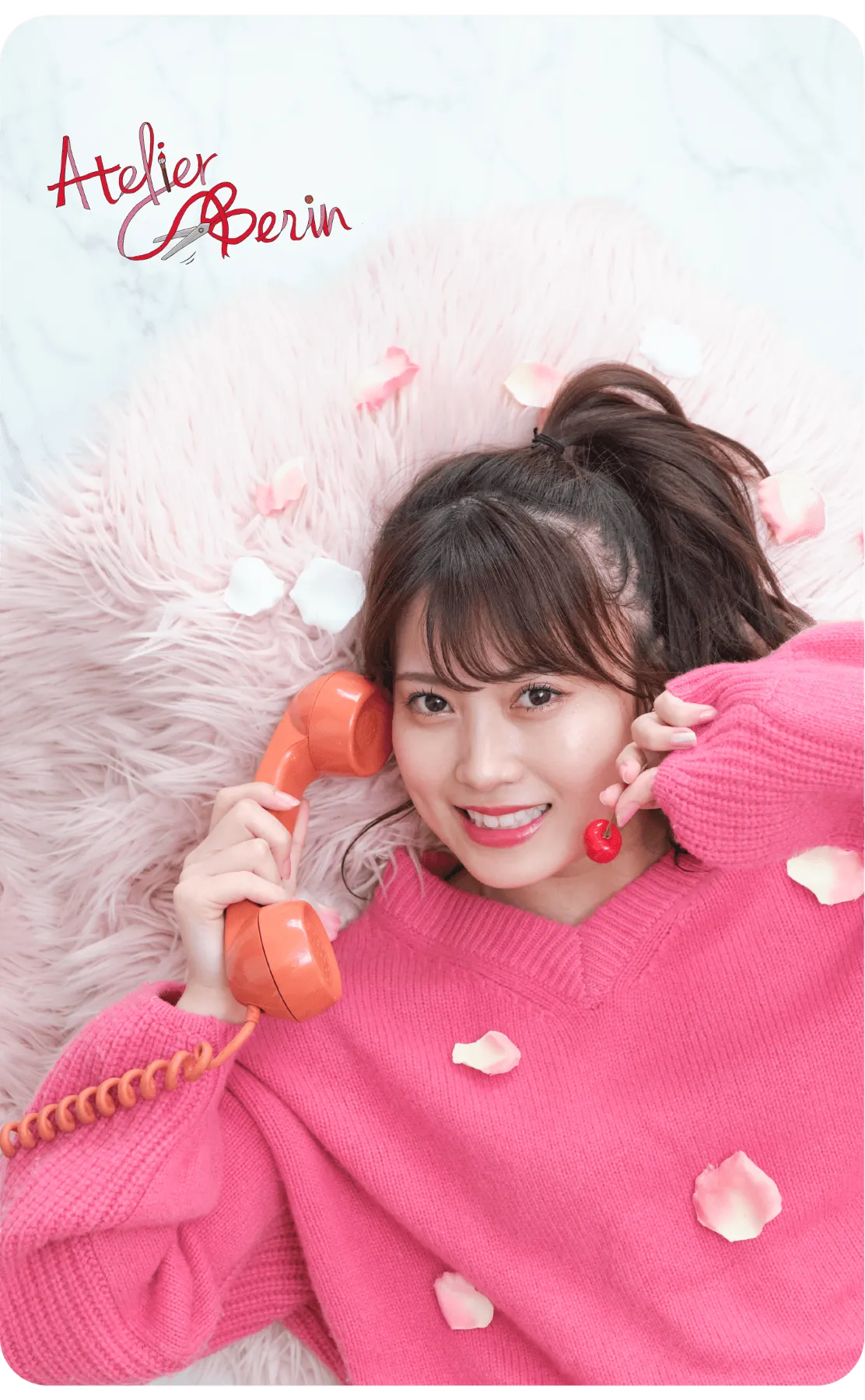 岡部麟 直筆サインチェキ AKB48 チーム8 岡部麟 サイン入りチェキ