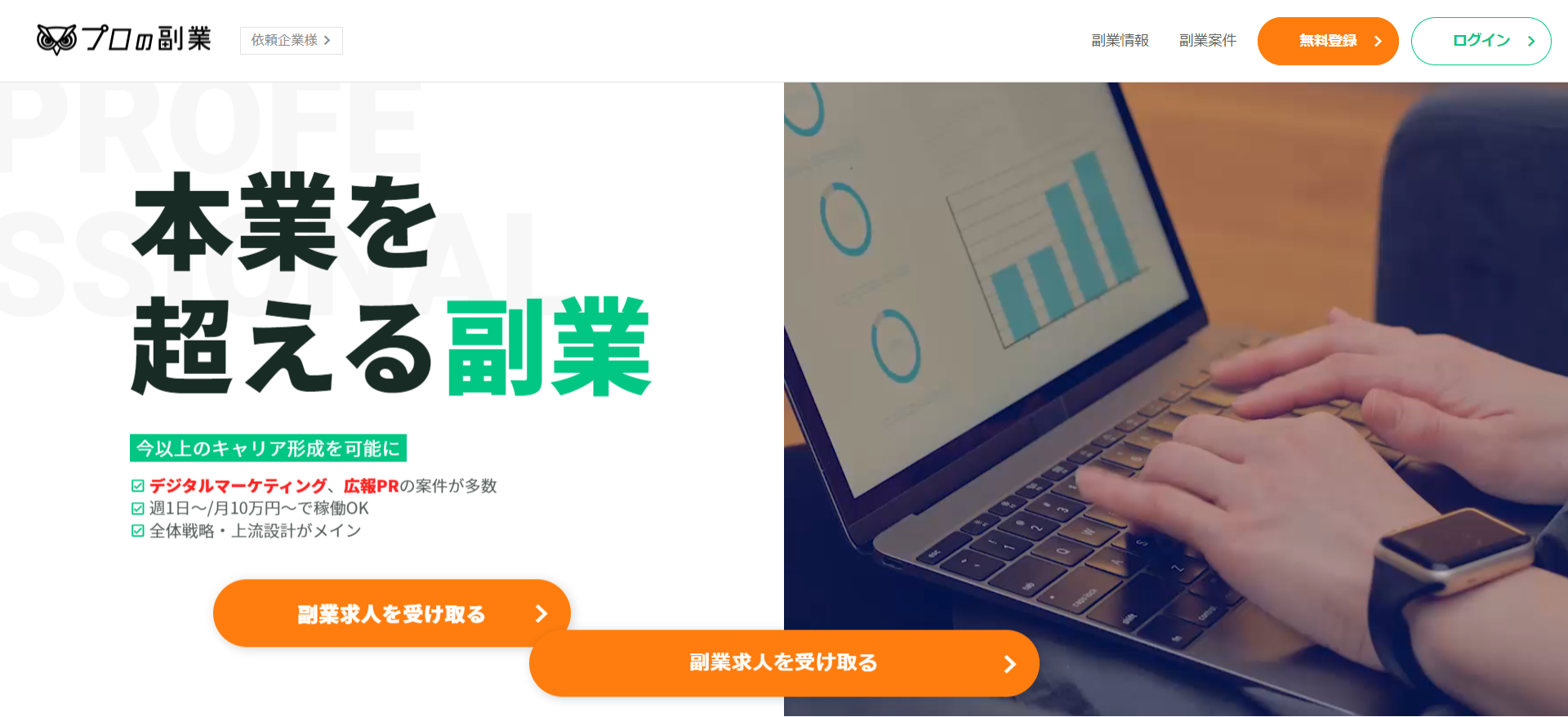 プロの副業