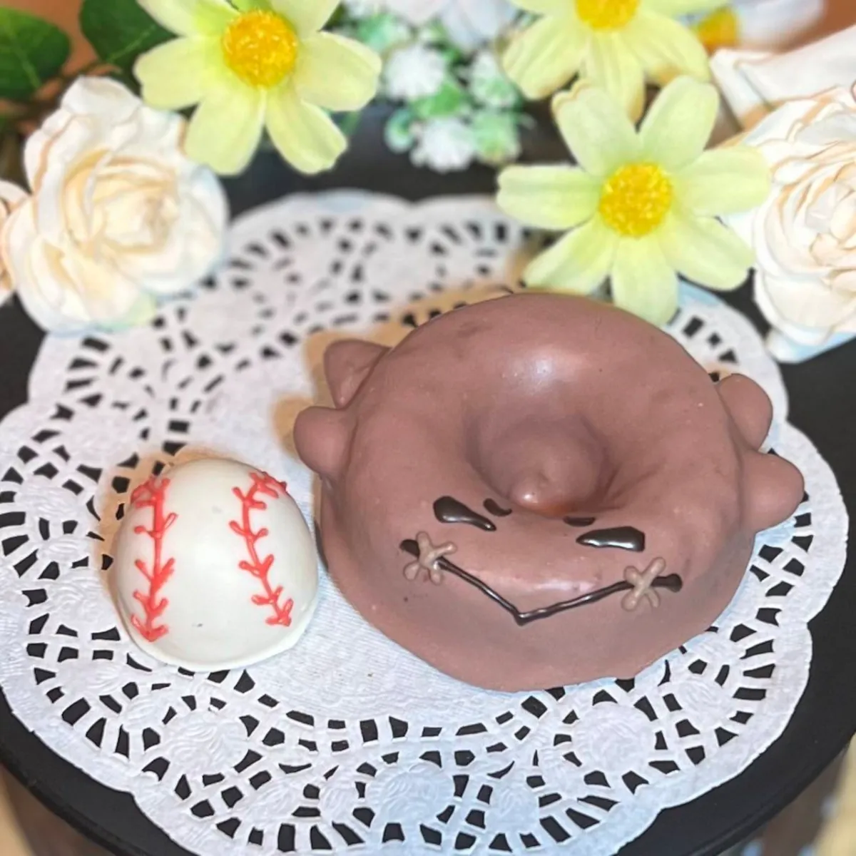 ドーナツページ ブルーシールフォーモスト ブルーシールベイクドドーナツ 黒糖