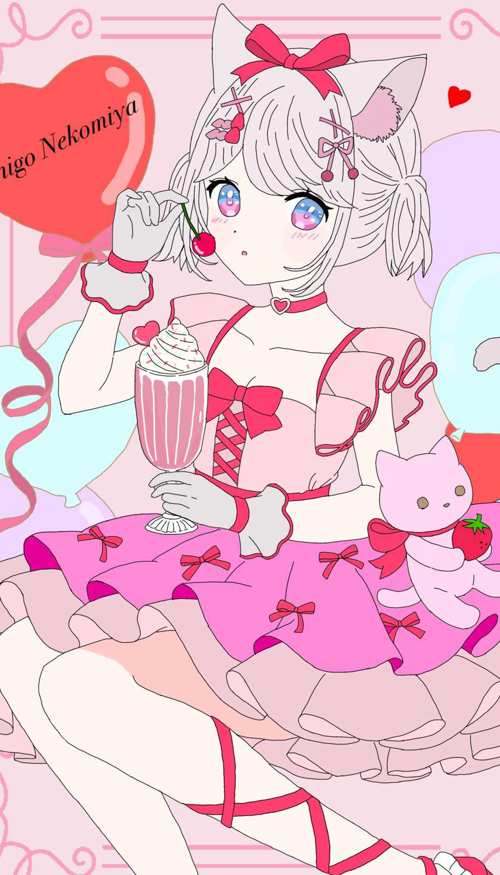 A帯達成インタビュー！～猫宮いちご～ - Vのおしごと