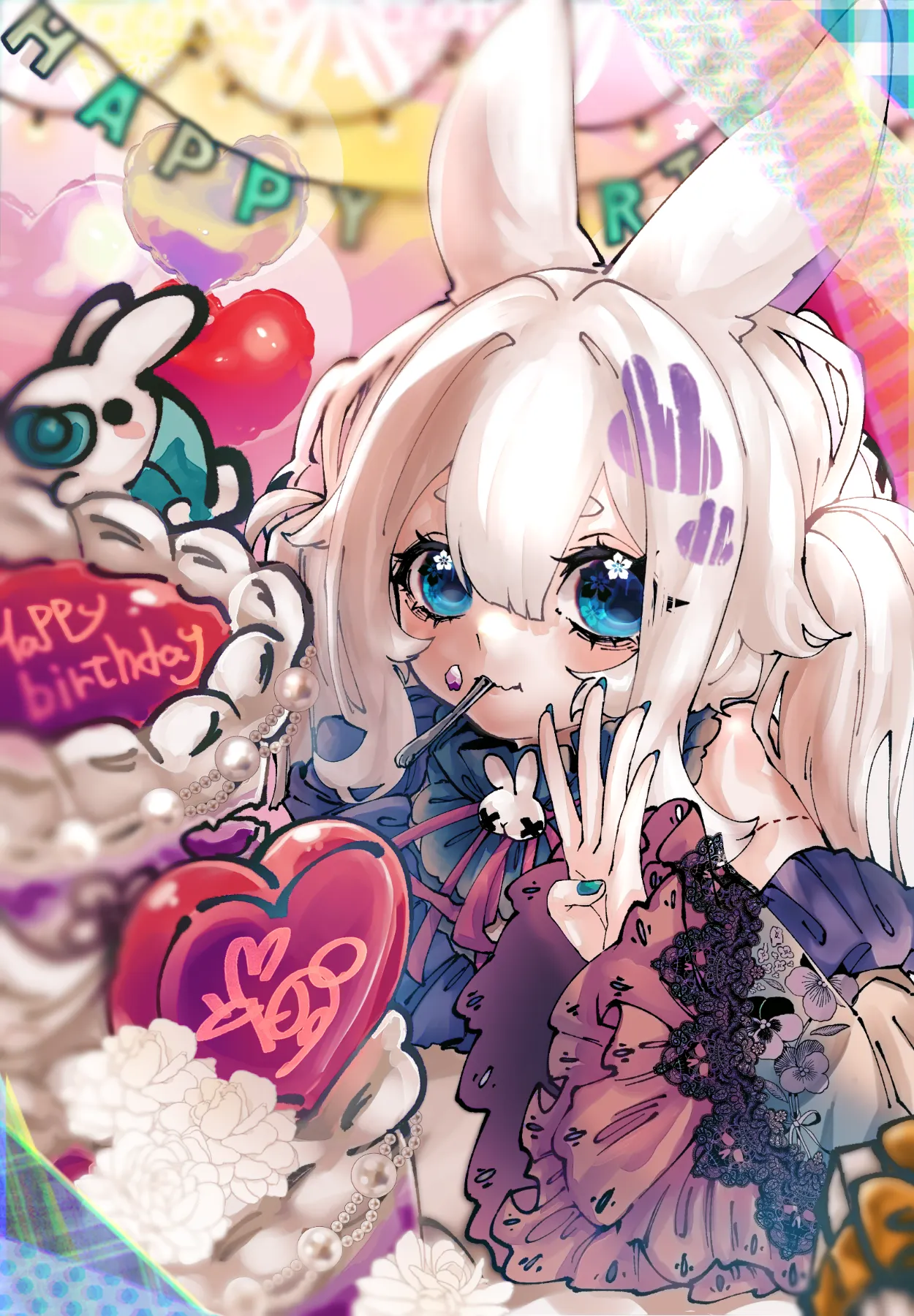 種族は樹海系兎🐰！イラストが得意なセルフ受肉Vライバー！ - Vのおしごと