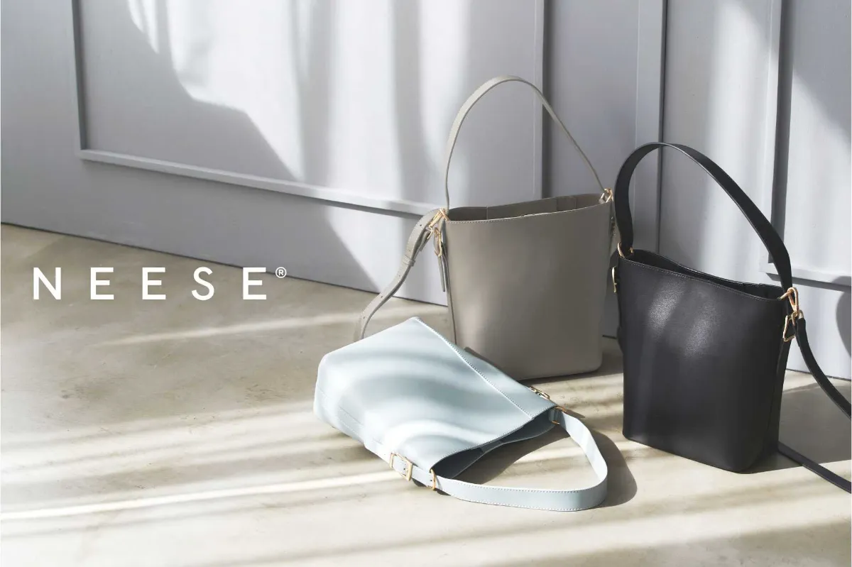 ＮＥＥＳＥ 本革バケツ型2wayバック　グレージュ NEESE 本革バケツ型2wayバック グレージュ - メルカリ