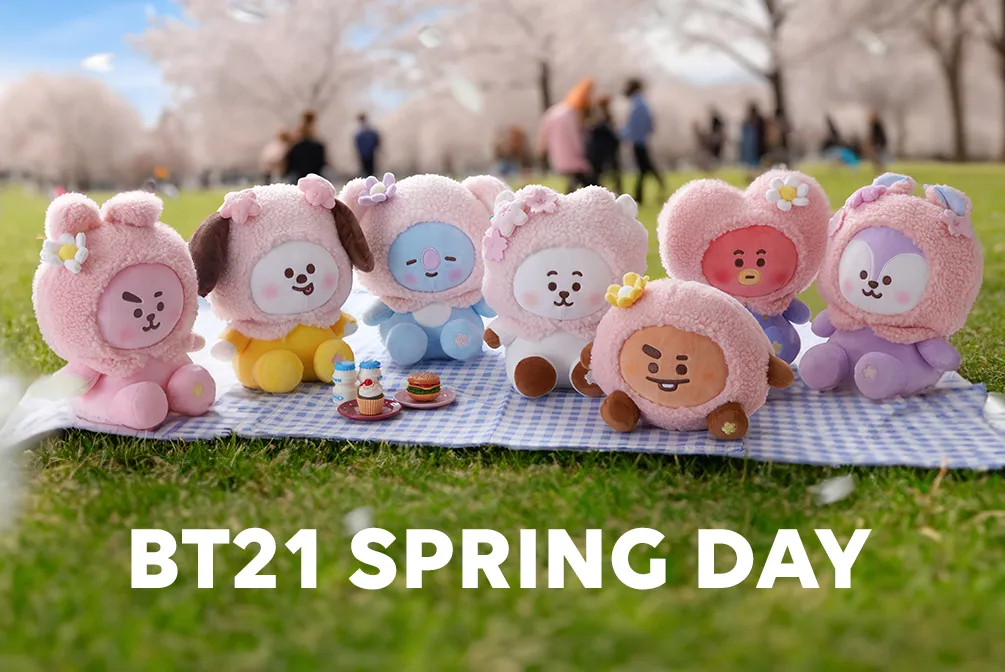 BT21 SPRING DAY 5/10～発売(公式オンラインストア)