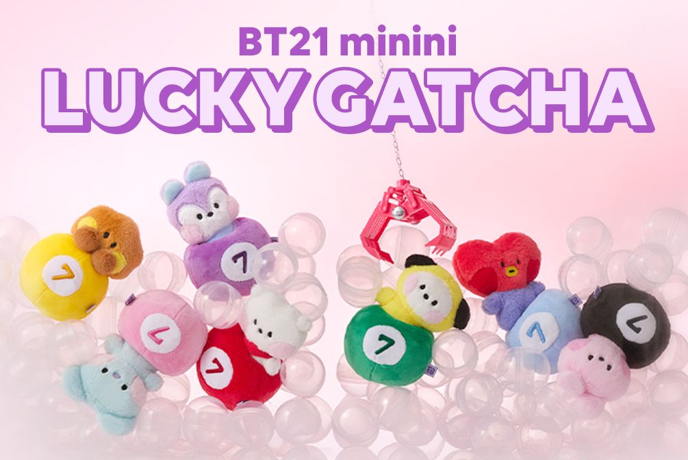 BT21 minini LUCKY GATCHA シリーズ 1/4～発売(公式オンライン