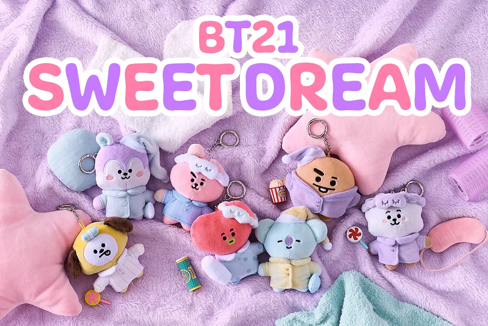 BT21 SWEET DREAM シリーズ 11/29~発売(公式オンラインストア) BT21 SWEET DREAM シリーズ 11/29~発売(公式オンラインストア)