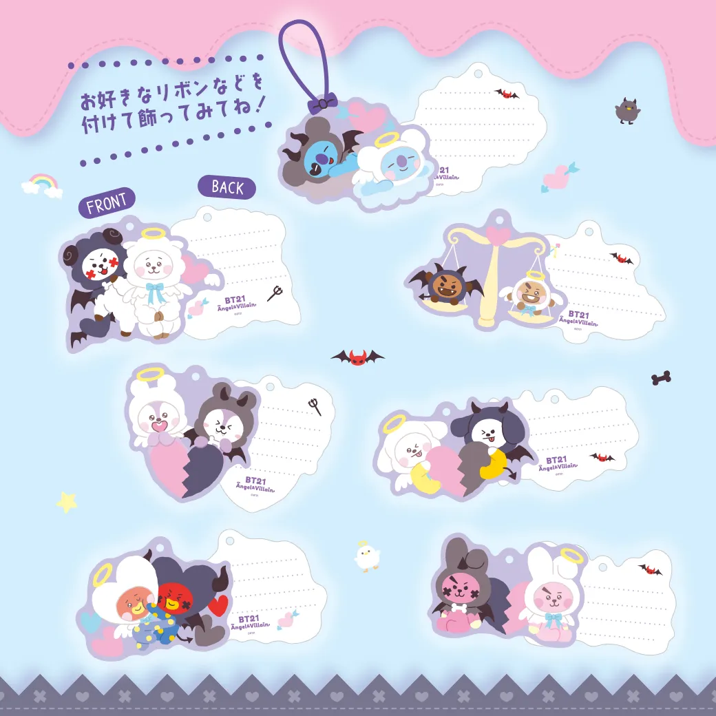 BT21 新シリーズ「Angel & Villain」情報