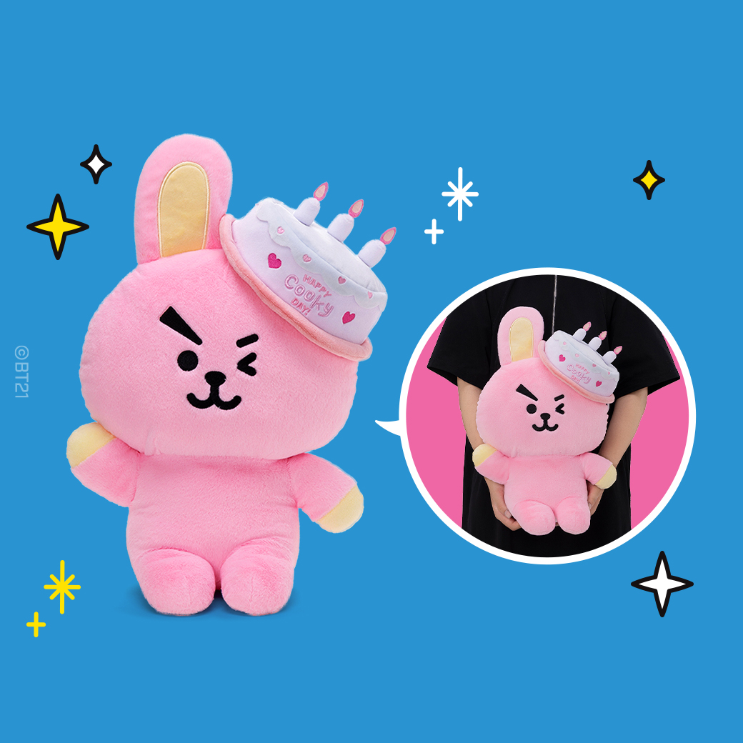 BT21 ぬいぐるみ(CAT DAY) COOKY BTS グク BT21 FULL OF COOKY シリーズ 7/30~発売(公式オンラインストア)