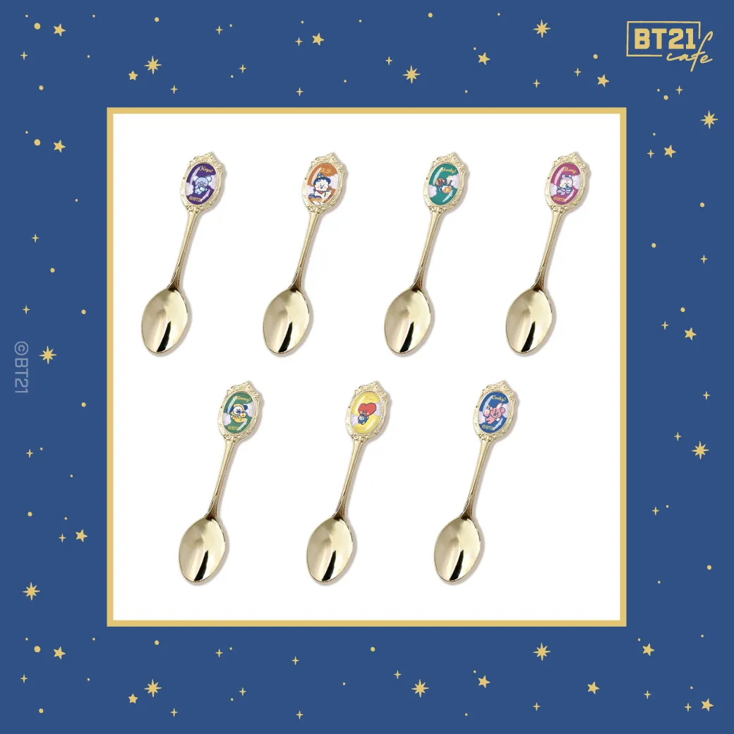 BT21カフェ　スレンレスマグ、マドラーセット 2025年最新】bt21 カフェ マドラーの人気アイテム - メルカリ