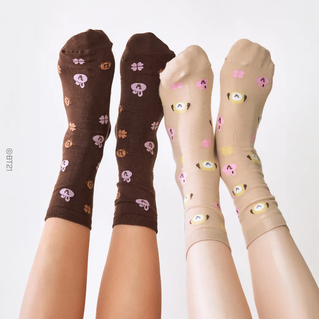 BT21 靴下 5/26～発売(公式オンラインストア)