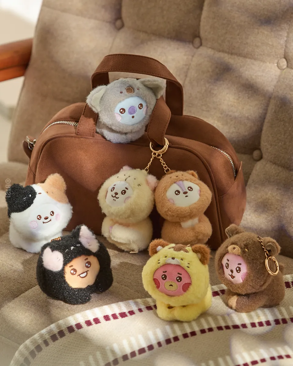 ぬいぐるみ BT21 MORE FLUFFY シリーズ 11/14～発売(公式オンラインストア)