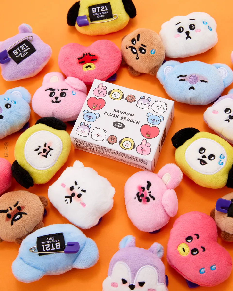 BT21 TODAY'S FACE シリーズ 9/10～発売(公式オンラインストア)