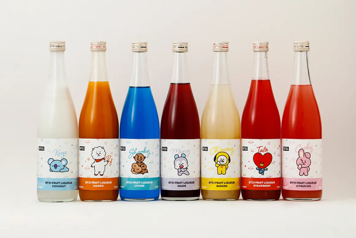 BT21 クラフトドリンクが買えるオンラインポップアップストアがOPEN