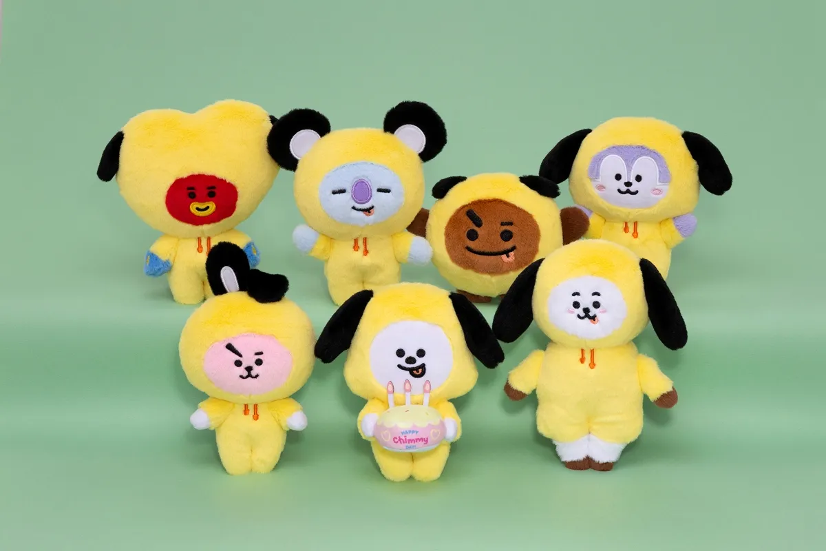 BT21 UNIVERSE CHIMMY ぬいぐるみセット (6SET)／BTS BT21 UNIVERSE CHIMMY