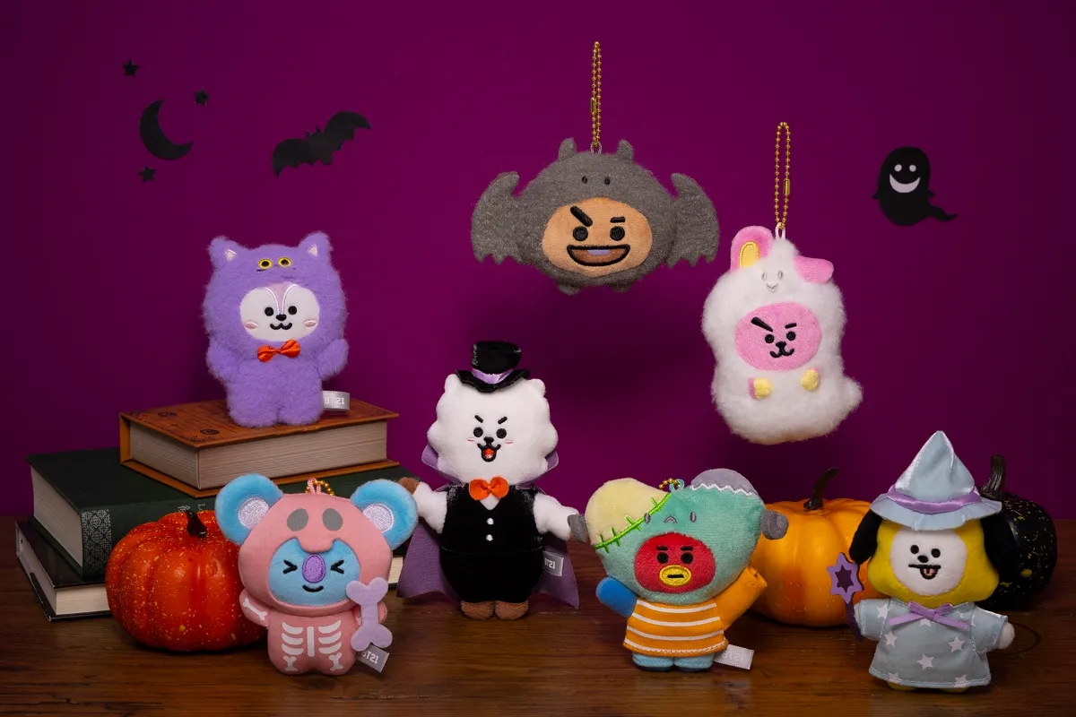 BT21 ゾンビ姿のVANを中心にハロウィンにぴったりなイラスト登場!
