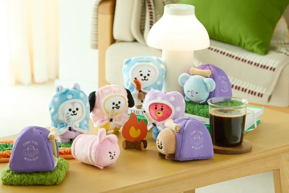 BT21 CAMPFIRE シリーズ 10/16～発売(公式オンラインストア)
