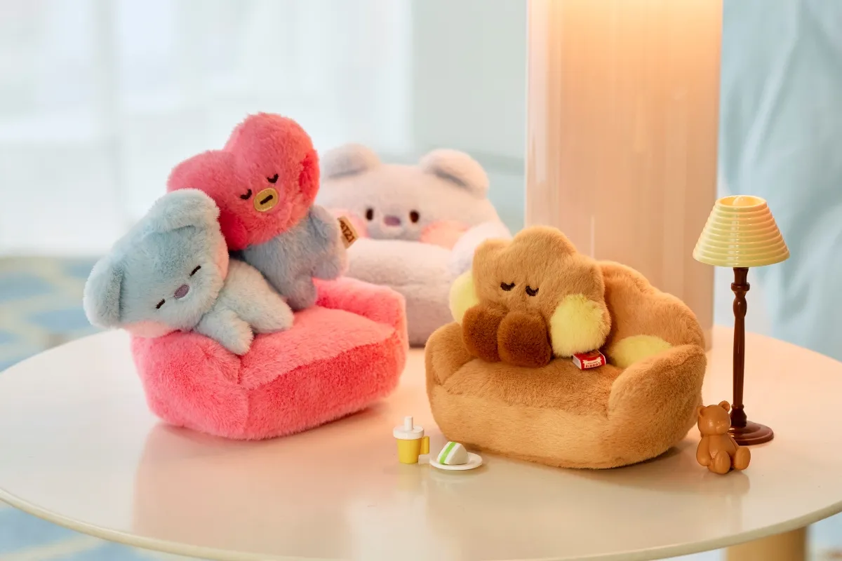 BT21 mini minini CHILL BREAK シリーズ 3/3～発売(公式オンラインストア)