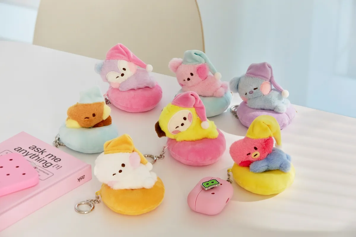 BT21 minini シッティングプラッシュ SHOOKYs keyringlatte-9.jpg
